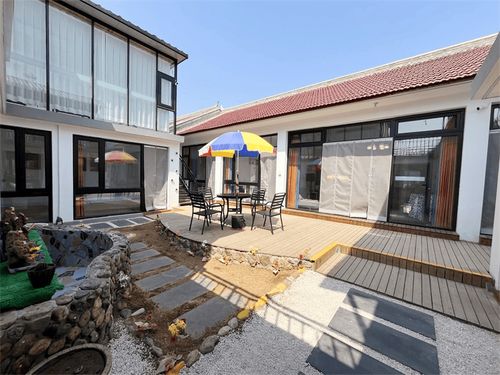 懷柔白河灣畔，新窩小院 精品民宿，整院包攬山水閑情